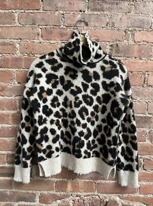 Zadig et Voltaire Damen Pullover, Gr. Small, Kaschmir Leopardenmuster - Bild 1 von 6