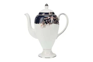 Wedgwood - Renaissance Blue - Coffee Pot - 256484G - Picture 1 of 4