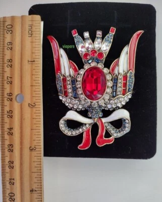 HEIDI DAUS "Birds Of A  Feather" Patriotic pin - Image 1 of 3