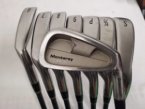 BRIDGESTONE Monterey ER-X Irons 5-PW Gap SW Fiber Craft FCI-06 Graphite Reg RH - Picture 1 of 19