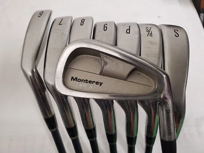 Hierros BRIDGESTONE Monterey ER-X 5-PW Gap SW fibra artesanal FCI-06 grafito regular derecha Foto 1 de 4