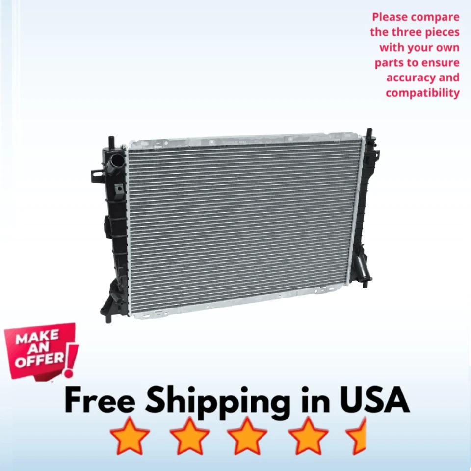 Radiador A/C Fit Mercury Marauder 2003-2004 - Imagem 1 de 1