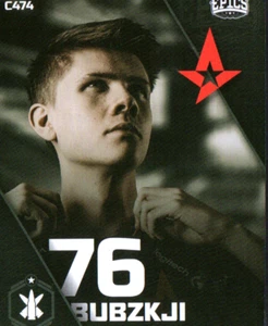 Tarjeta Astralis Bubzkji Lucas Andersen - Counter Strike CSGO CS2 - Imagen 1 de 1