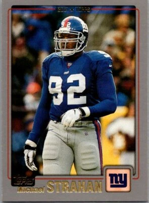 2001 Topps #112 Michael Strahan - Image 1 of 2