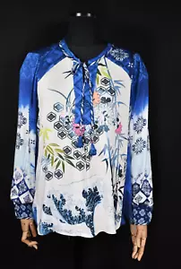 Hale Bob Floral Damen Bluse Gr. M - Bild 1 von 9