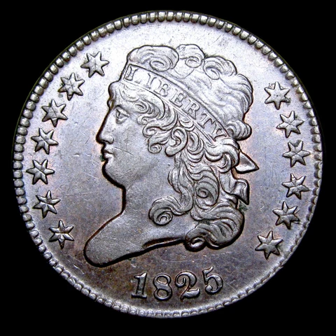1825 Classic Head Half Cent 1/2 Penny  ---- Gem BU Condition Coin ---- #SS821 Cover
