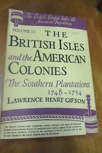 Gipson HC British Isles American Colonies Vol II Southern Plantations 1748 oop - Picture 1 of 22