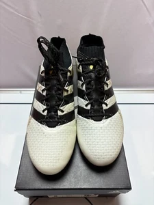 Adidas Ace 16.1 Primeknit FG Colorway White/Gold/Black - Picture 1 of 5