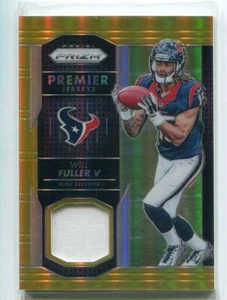 2016 Prizm Premiere JERSEY/PATCH Prime Will Fuller/49 Houston Texans - Picture 1 of 1