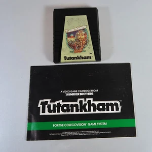ColecoVision: TUTANKHAM & Manual - Parker Brother Cartridge - TESTED & WORKS - Picture 1 of 5