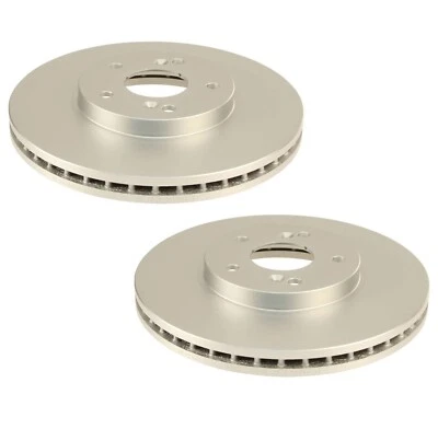 Bosch QuietCast Pair Set of 2 Front 299mm Vent Disc Brake Rotors For Acura Honda - Image 1 of 2
