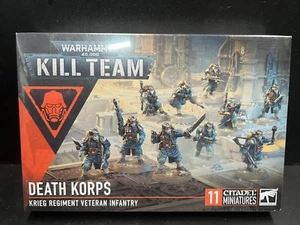 Warhammer 40k Kill Team: Death Korps of Krieg Veteran Guardsmen NUOVO in SCATOLA - Foto 1 di 1