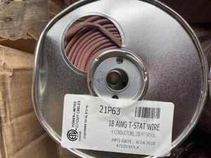 21P63 - TSW 18-4UL T'STAT Wire 250' (NEW) - Picture 1 of 1