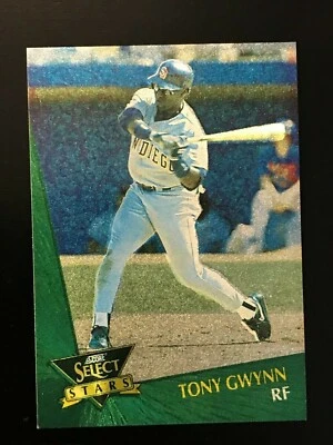Select Chase Stars 1993 Tony Gwynn #8 Padres Salón de la fama Foto 1 de 2