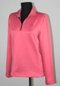 Colmar womens pink neck-zip sport track training jacket Size M - Picture 1 of 10
