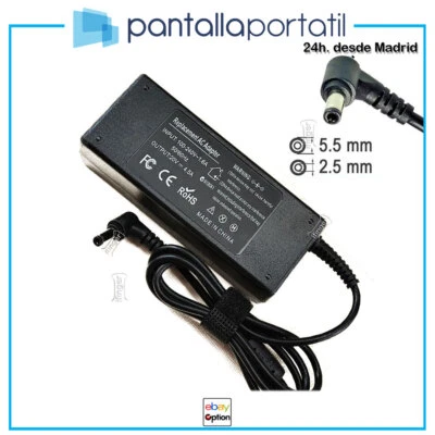 IFINGER Cargador de portátil compatible para FUJITSU LIFEBOOK A532 A544 A555 AH512 19V 2