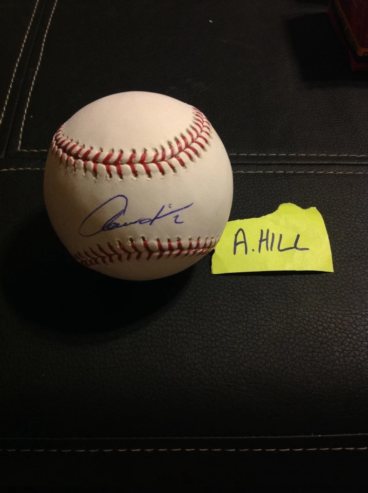 Diamondbacks de béisbol autografiado de Aaron Hill Foto 1 de 1