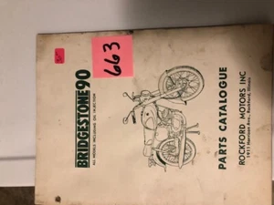 Bridgestone 90cc Parts Catalogue #663 - Foto 1 di 1