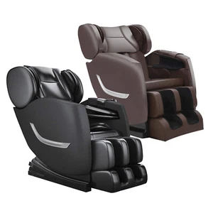 Full Body Shiatsu Electric Massage Chair Recliner ZERO GRAVITY W/Heating&Roller - Picture 1 of 18