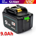 9.0/6.0Ah For Makita Battery 18V Bl1860b Bl1830 Bl1850b Li-Ion Dc18rc Dc18rd New