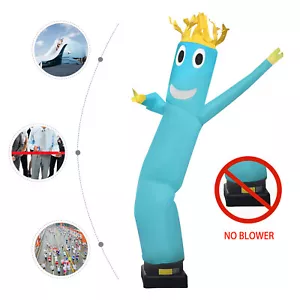 10ft Advertising Inflatable Tube Man Blow Up Giant Waving Arm Fly Puppet Blue - Picture 1 of 17