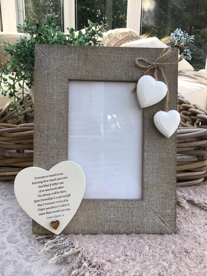 PERSONALISED Special Best Friend Birthday Gift Present Photo Frame BESTIE Gift - Image 1 of 2