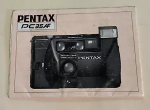 PENTAX PC35AF OPERATING MANUAL Camera Instructions User Guide Book USED - Picture 1 of 4
