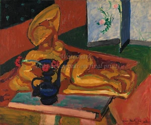 HENRI MATISSE Art Poster or Canvas Print "Bronze Figure" - Picture 1 of 1