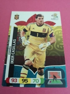 Iker Casillas Espagne Carte Panini Foot Adrenalyn Euro 2012 - Picture 1 of 1