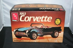 AMT 1953 Corvette 1:25 Modellbausatz, Open Box, #6519, 1988 - Bild 1 von 23