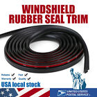 3M Car Seal Under Front Windshield Panel Sealed Trim Moulding Strip Kit Rubber