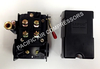 INTERRUPTOR DE PRESIÓN CW207530AV SPEEDAIRE CAMPBELL H. 95-125 PSI PUERTO ÚNICO 1/4" FPT Foto 1 de 4