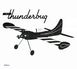 Planes 1/2-A: Joy Products Thunderbug de los años 50 - Imagen 1 de 3