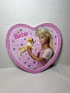 Vintage 90's Barbie Plate Pink Child Dinner Plate Mattel Zak Designs 1996 | 8" - Picture 1 of 5