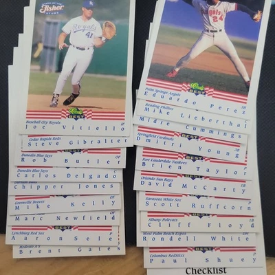 Classic Best Complete Set 1993 0f 20. Chipper Jones, Delgado, Floyd, Young. Foto 1 de 4