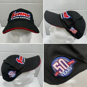 SUMMIT RACING Equipment Mütze Kappe Herren 50 Jahre Flagge Riemen hinten schwarz bestickt - Bild 1 von 13