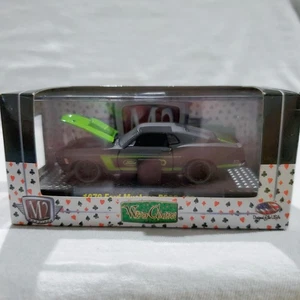 M2 Machines Wild Cards 1970 Ford Mustang BOSS 429 Black - Picture 1 of 12