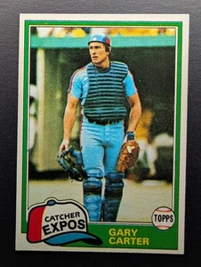 Gary Carter 1981 Topps #660 π΅βͺπ΄ Catcher Montreal Expos - Picture 1 of 3
