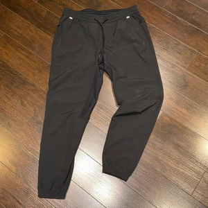 Lululemon License To Train Jogger Pants Joggers Mens Size L Black 28” Reflective - Bild 1 von 11