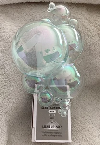 Bath & Body Works~*BUBBLES*~Light Up Scent Control Wallflower Plug~NEW - Picture 1 of 3