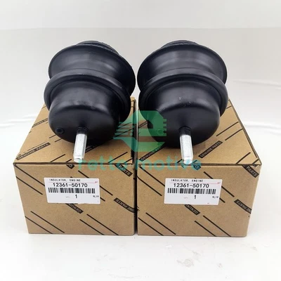 2PCS 12361-50170 For 2001-2006 Lexus LS430 4.3L Front Engine Motor Mount - Imagem 1 de 4