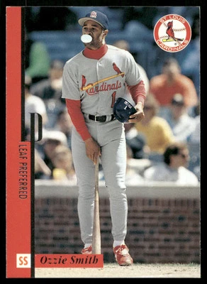 1996 Leaf Preferred #31 Ozzie Smith St. Louis Cardinals - Image 1 of 2
