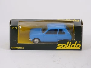 Solido N° 72 Citroën LN 1/43 Mai Giocato In Scatola - Foto 1 di 15