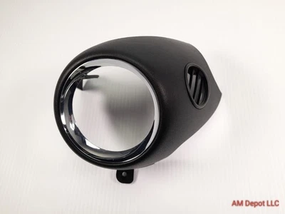 2011 Mini Cooper S R55 R56 R57 R58 R59 painel externo frontal esquerdo acabamento de ventilação cromado  - Imagem 1 de 4