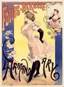 Alfred Choubrac Folies - Bergere/armand Ary Giclee on acid free paper - Picture 1 of 1