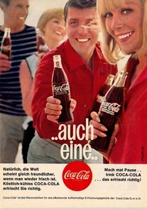 3w7914/ Alte Reklame von 1965 – COCA COLA - Bild 1 von 1