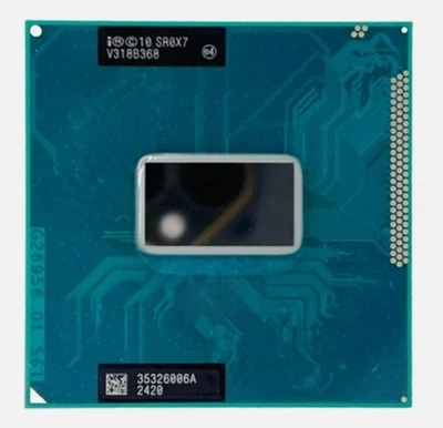 Intel Core i5-3380M 2.90GHz 2-Core 3MB Socket G2 Laptop Mobile Processor SR0X7 - Image 1 of 2