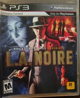 CIB L.A.👮 Noire🚓 PS3  Tested &💿 Works 💯% - Image 1 of 4