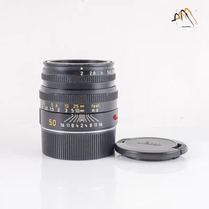 Leica Summicron-M 50mm/F2.0 Ver.V Black 6 bit coded #11336 - Picture 1 of 9