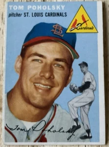 1954 Topps #142 Tom Poholsky EX (Will Combine Shipping) - Picture 1 of 2